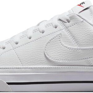 Women's Court Legacy Next Nature Shoes White Black Volt Size 7.5 Durable